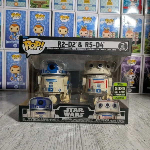 Funko pop Star Wars - R2-D2 & R5-D4 (GC2023)
