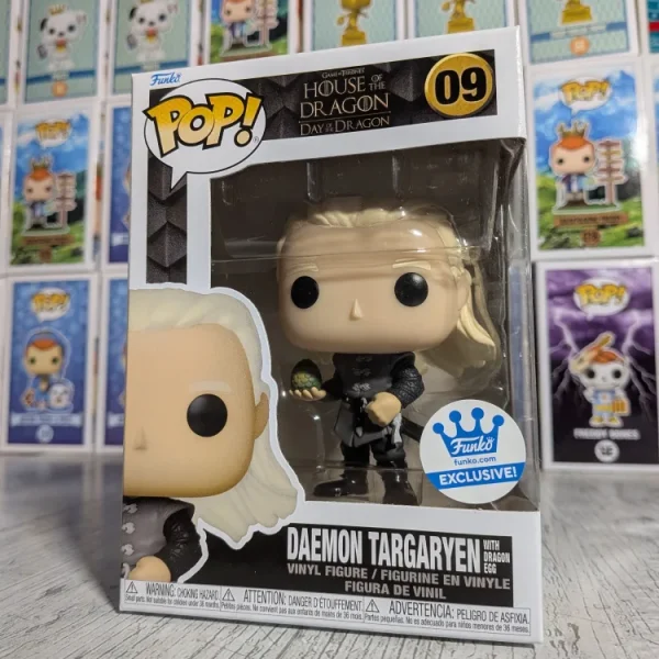 Funko Pop Television #09 - Daemon Targaryen with Dragon Egg
