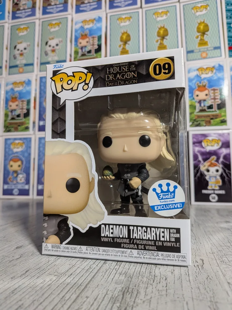 Funko Pop Television #09 - Daemon Targaryen with Dragon Egg