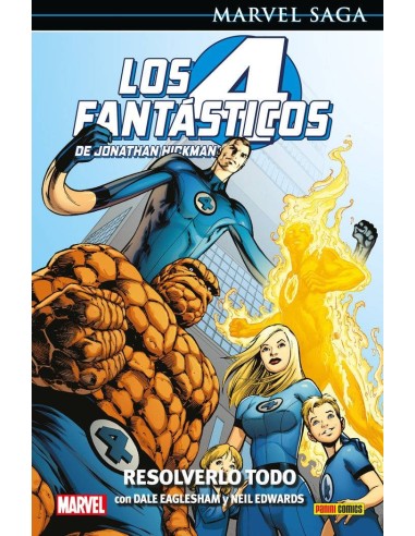 LOS 4 FANTASTICOS DE JONATHAN HICKMAN 02: RESOLVERLO TODO (MARVEL SAGA 92)