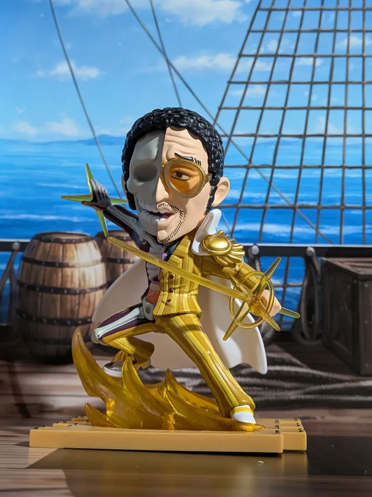Mighty Jaxx - One Piece Freeny's Hidden Dissectibles Marines Edition - Borsalino / Kizaru (~10cm)