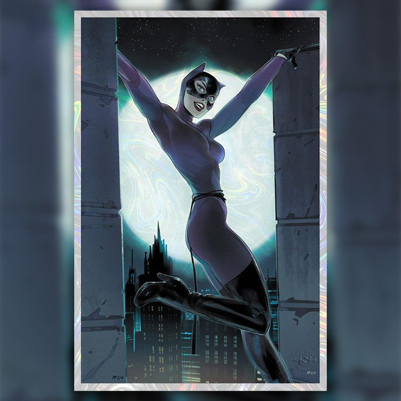 DC COMICS Impression Art Print Catwoman : Nine Lives Sideshow