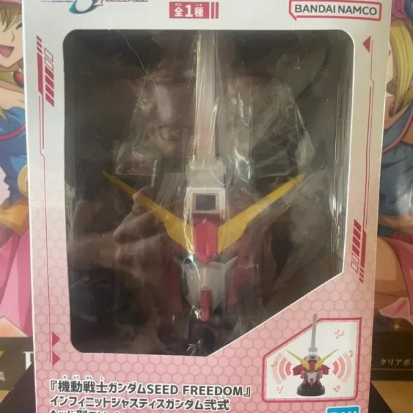 Gundam SEED Freedom – Enceinte Infinite Justice Gundam 10 cm Banpresto
