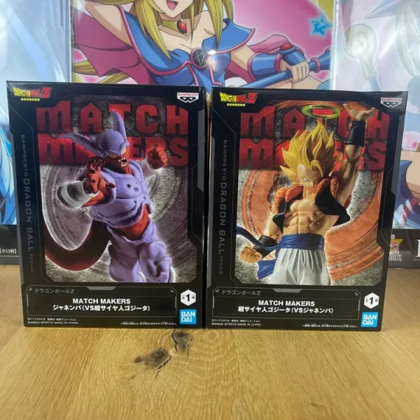Dragon Ball Z – Lot 2 Figurines Janemba & Gogeta SSJ Match Makers 16–17 cm Banpresto
