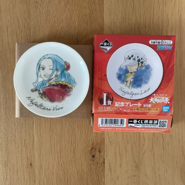 One Piece – Nefertari Vivi Ichiban Kuji WT100 Memorial Plate 10 cm