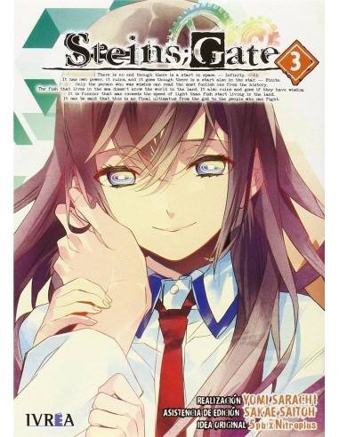 STEINSGATE VOL. 03 (ULTIMO NUMERO)