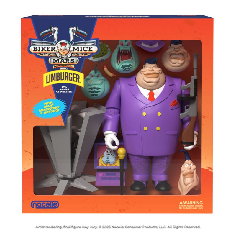 LES MOTARDS DE L’ESPACE Figurine Lawrence Limburger Nacelle