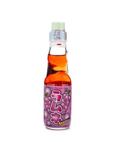 Bebida de Ramune Sabor Uva Negra