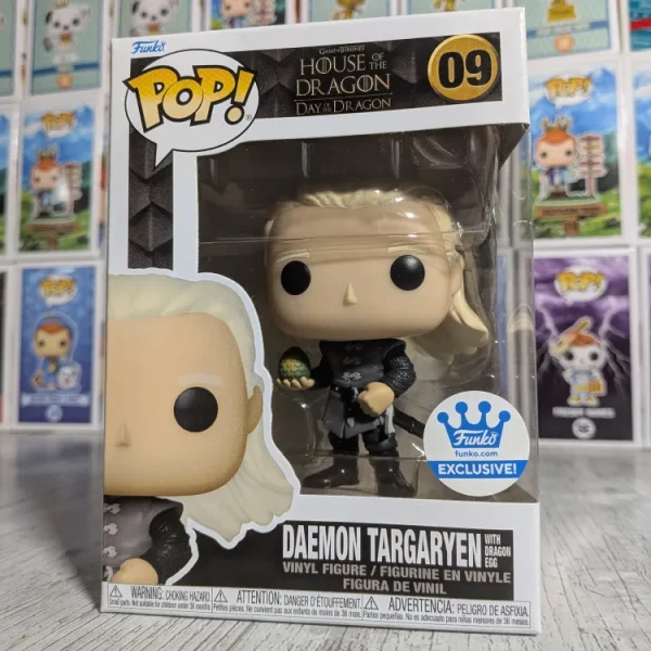 Funko Pop Television #09 - Daemon Targaryen with Dragon Egg