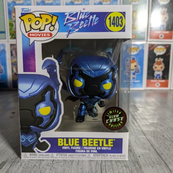 Funko pop Heroes #1403 - Blue Beetle (Chase)