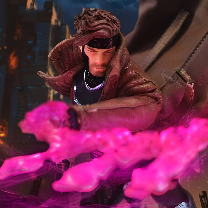 MARVEL Figurine Gambit One:12 Mezco Toyz