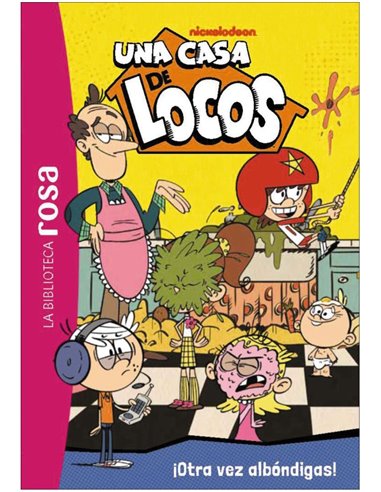UNA CASA DE LOCOS 13. BIBLIOTECA ROSA