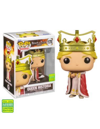 Funko POP! Queen Historia 1170 SDCC 2022 LE - Attack on Titan - Figurine Vinyl