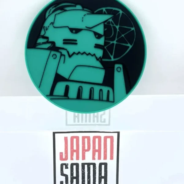 Fullmetal Alchemist - Coaster Dessous de verre en caoutchouc Alphonse Elric