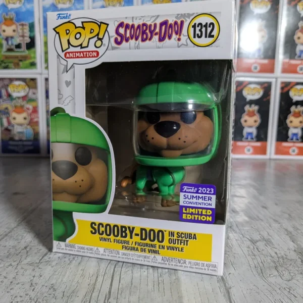 Funko pop Scooby-Doo #1312 - Scooby-Doo in Scuba Suit (SC2023)