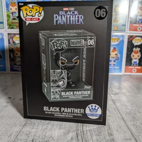 Funko pop Die-Cast Marvel Studios #06 - Black Panther