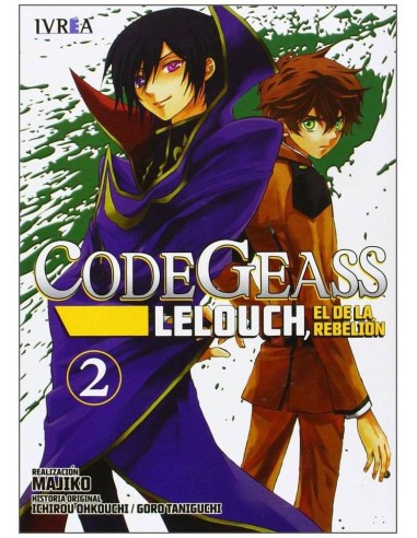 SEGUNDA MANO CODE GEASS: LELOUCH, EL DE LA REBELION 02 (COMIC)