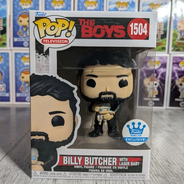 Funko pop The Boys #1504 - Billy Butcher with Laser Baby (NMG)