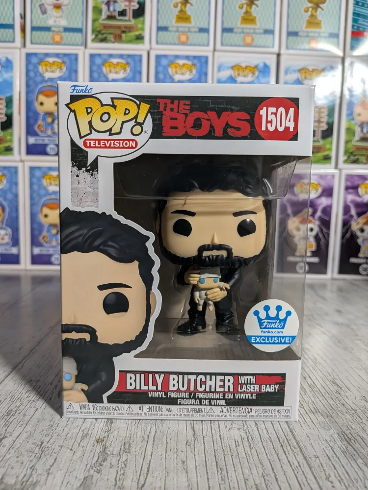 Funko pop The Boys #1504 - Billy Butcher with Laser Baby (NMG)