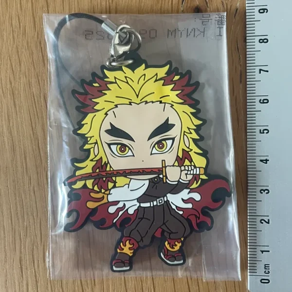 Demon Slayer – Porte-clés Kyojuro Rengoku G Lot Mugen Train B Ichiban Kuji 7 cm