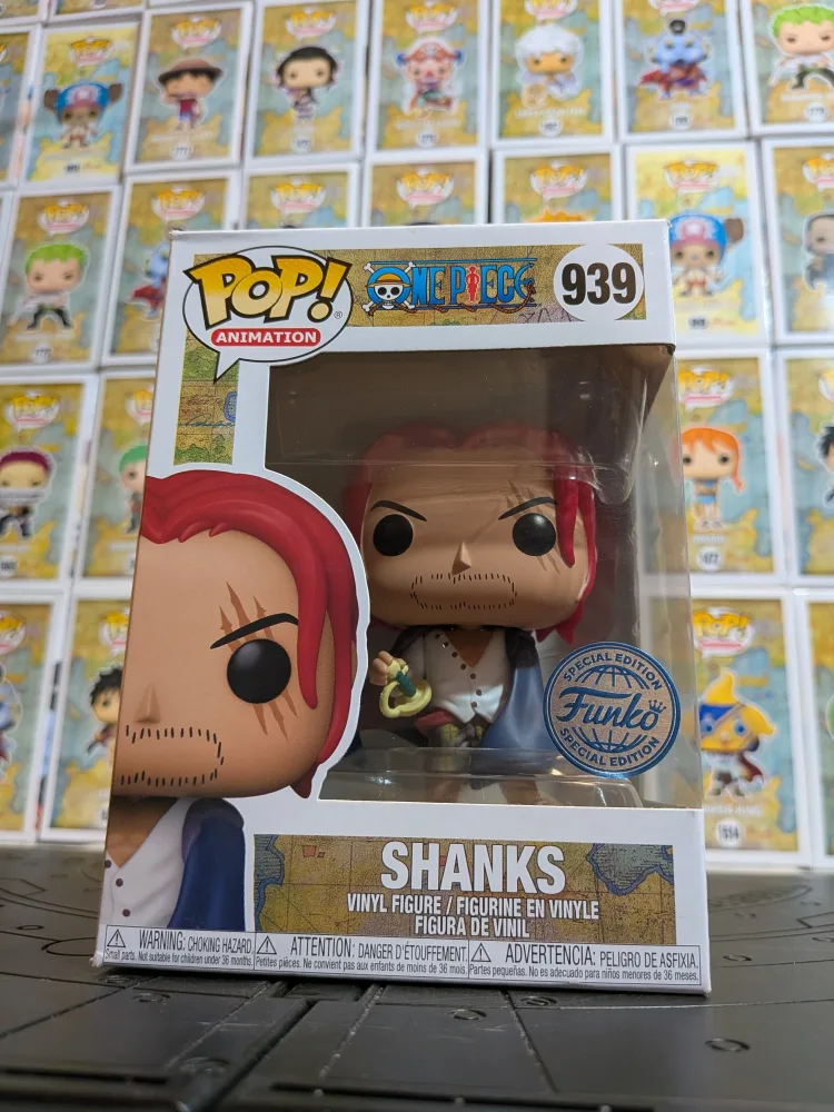 Funko Pop! One Piece #939 - Shanks (Special Edition)