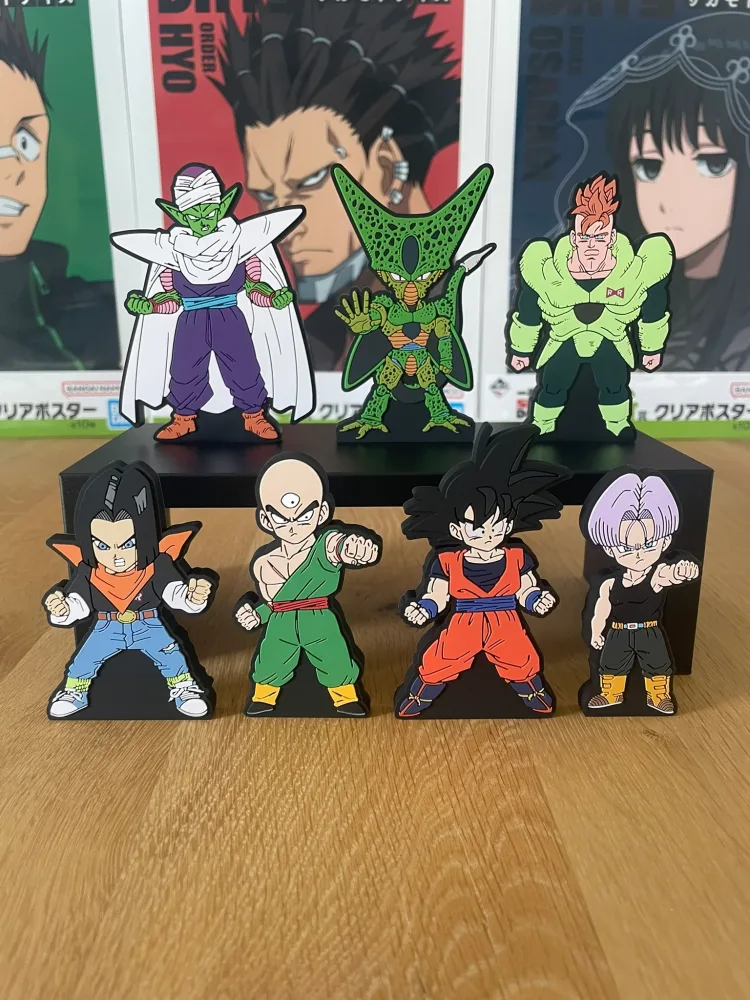 Dragon Ball - Set of 7 rubber stands 11 cm - Ichiban Kuji Mirai e no Kettou!! Prize F