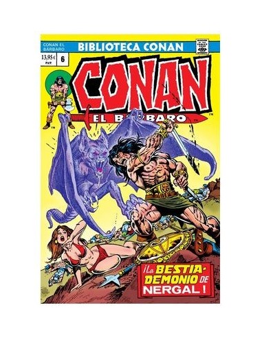 BIBLIOTECA CONAN. CONAN EL BARBARO 06