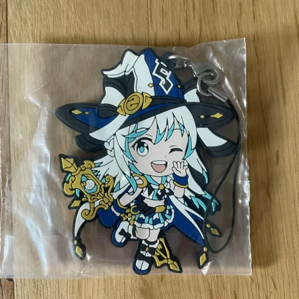 Quiz RPG: The World of Mystic Wiz - Porte-clés caoutchouc Rirumu 7 cm