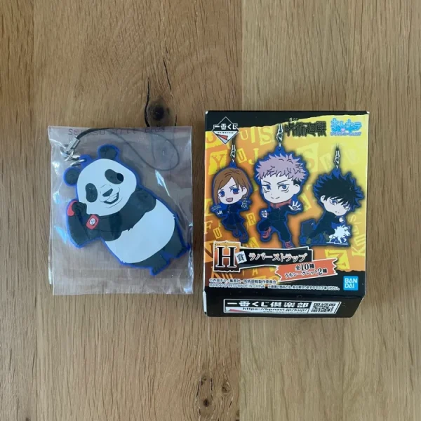 Jujutsu Kaisen – Porte-clés caoutchouc Panda Ichiban Kuji Kyun-Chara Illustrations 7 cm