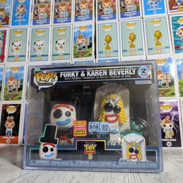 Funko Pop! Disney Pixar #12 - Forky & Karen Beverly (SC2026/3500PCS)