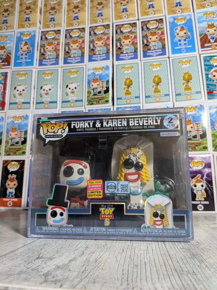 Funko Pop! Disney Pixar #12 - Forky & Karen Beverly (SC2026/3500PCS)