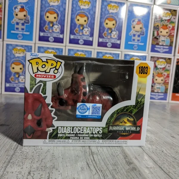 Funko pop Jurassic World #1803 - Diabloceratops