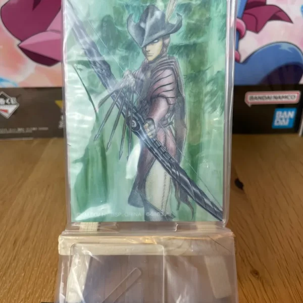 Berserk – Stand acrylique Irvine Ichiban Kuji Unmei ni Aragau, Kuroi Kenshi 10 cm