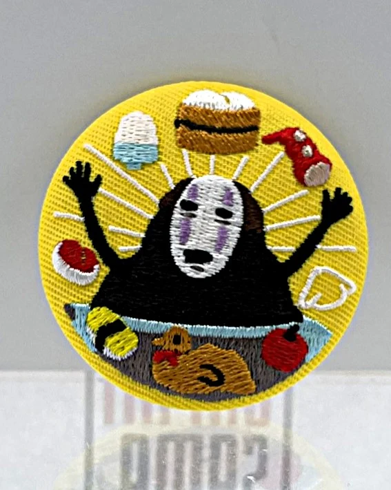 Voyage de Chihiro- Badge Brodé Kaonashi