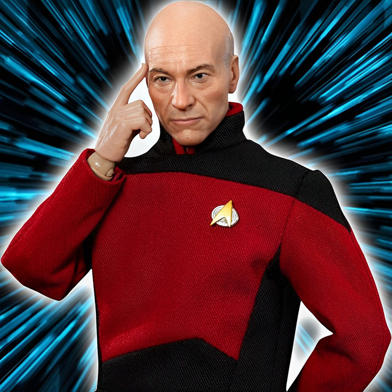 STAR TREK Générations Figurine Jean-Luc Picard Beast Kingdom