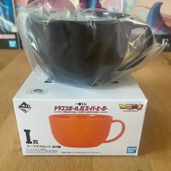 Dragon Ball Super: Super Hero – Mug plastique noir Capsule Corp Ichiban Kuji (Prize I)